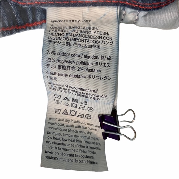 Tommy Hilfiger 4y sweatpants style jeans GUC - Picture 5 of 5